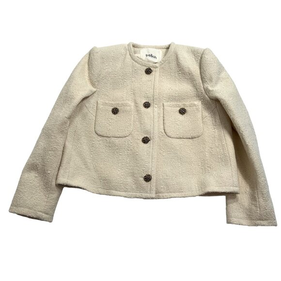 ba&sh Meredith Jacket in Ecru - Picture 1 of 4